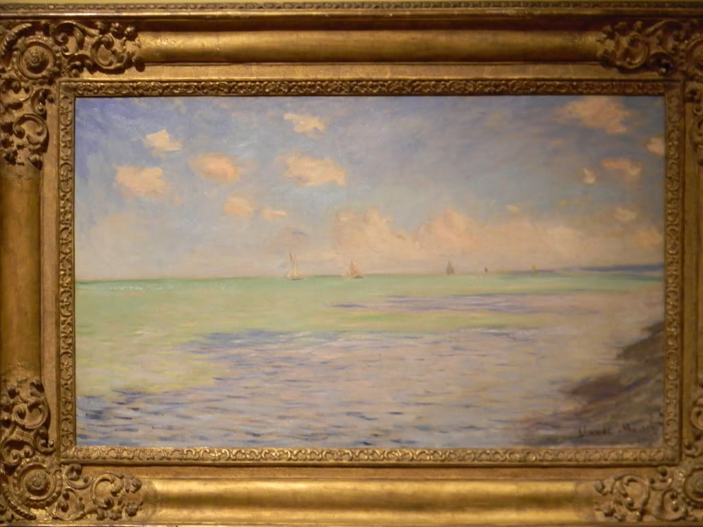 Seascape at Pourville by Claude Monet 1882