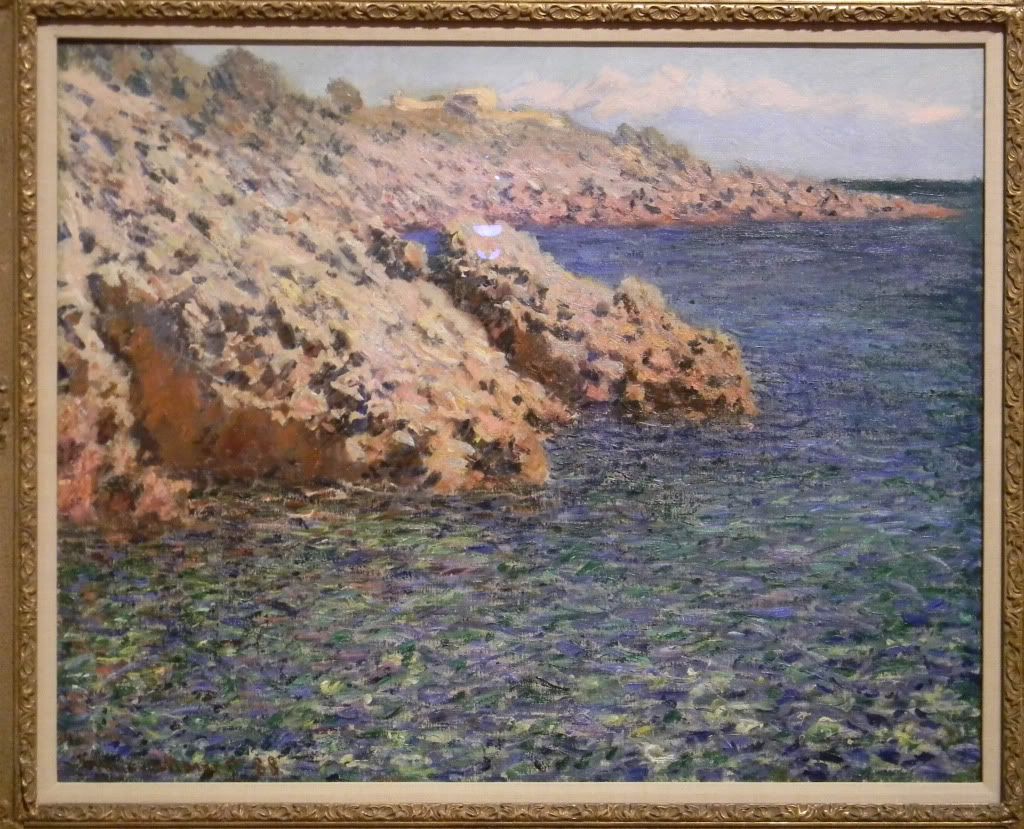 The Mediterranean (Cap d'Antibes) by Claude Monet, 1888