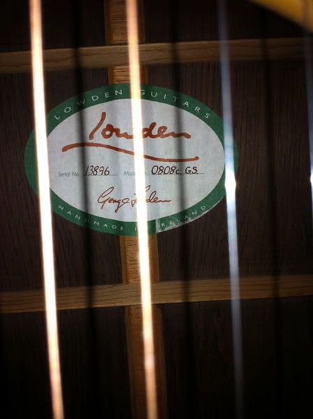 Lowden enthusiasts pls help ID this Lowden - The Acoustic