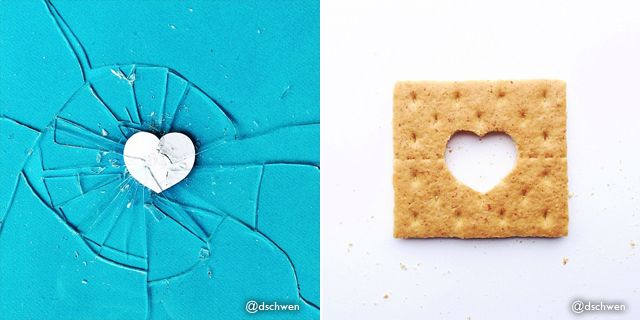 dogs and hearts - double tap interactivegrams on instagram
