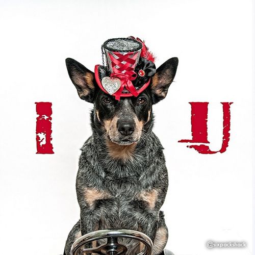 dogs and hearts - double tap interactivegrams on instagram