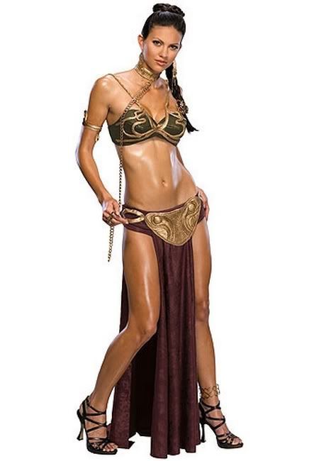 princess leia costume. princess leia costume slave.