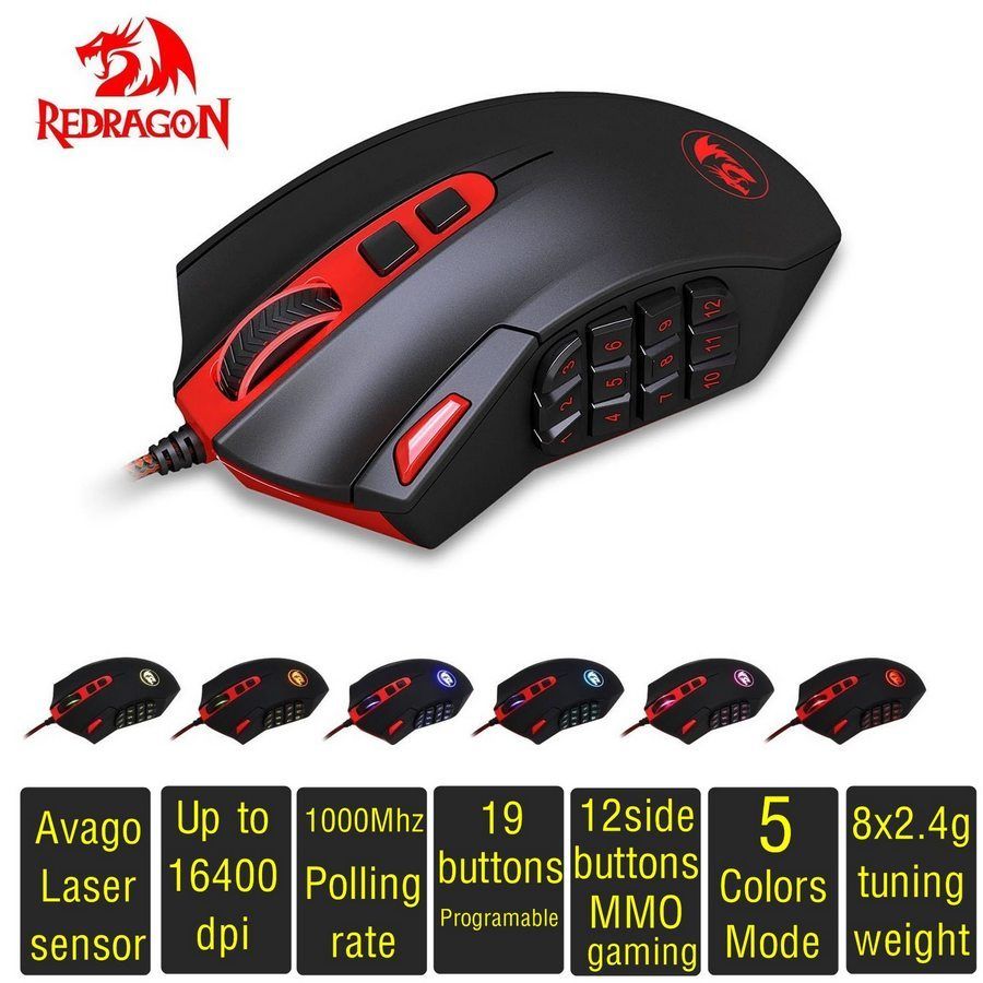 Chuột game LASER REDGRAGON dành cho game thủ - 3
