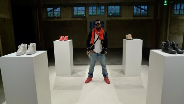 Kanye West for Louis Vuitton Sneakers and Paris Fashion Week! Pictures, Images and Photos