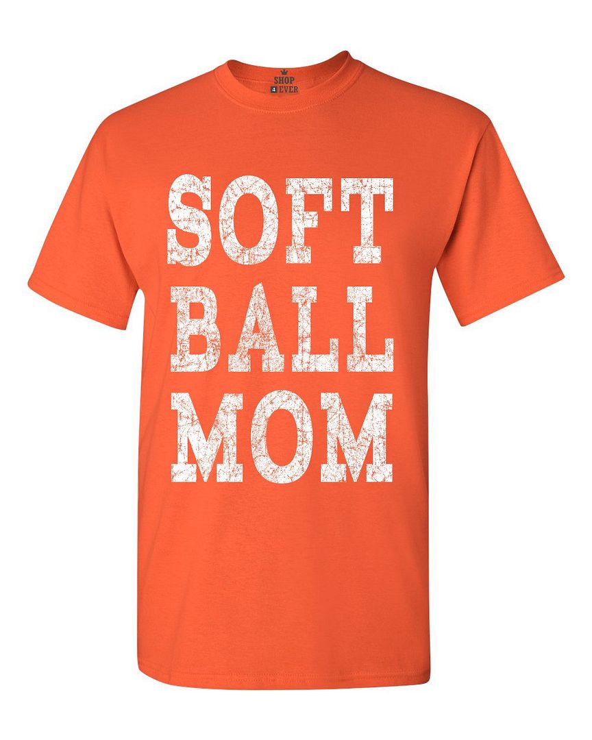 Softball Mom T Shirt Softball Moms Shirts Supporter Moms Baseball