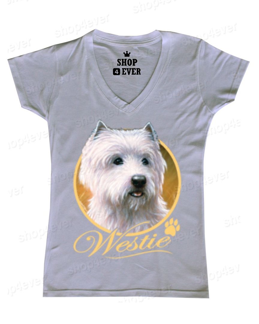 west highland white terrier t shirts