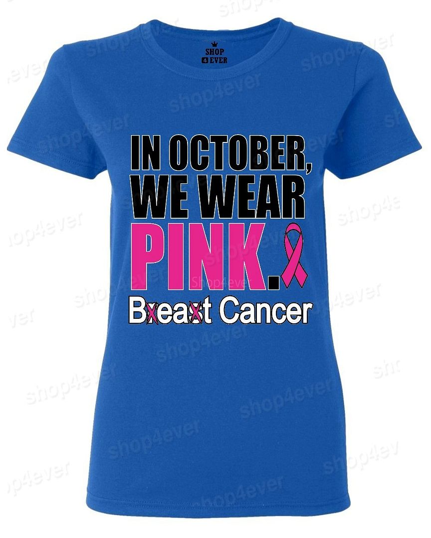 in october we wear pink and blue