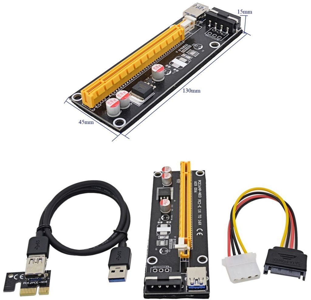 Placa pci-e 1x em slot 16x
