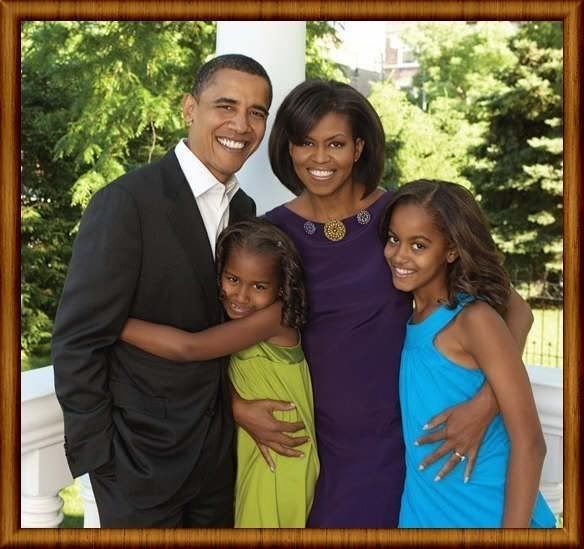 Obama family Pictures, Images and Photos
