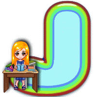 Computer PC girl alphabet Pictures, Images and Photos