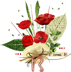 Flowers red Happy Valentine's Day Valentine animated alphabet gif Pictures, Images and Photos