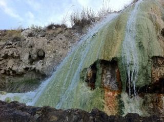 Aguas termales en Alicun de las Torres. - LOS PICAPIEDRA SALEN DE GUADIX PARA VER MUNDO (16)