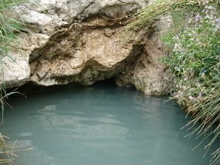 Aguas termales en Alicun de las Torres. - LOS PICAPIEDRA SALEN DE GUADIX PARA VER MUNDO (19)