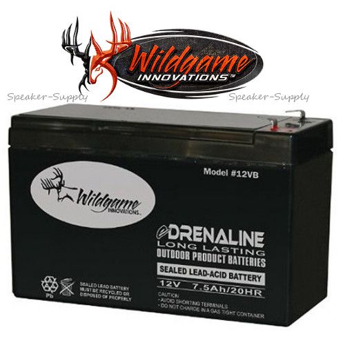 Wildgame Innovations 12V 7a eDrenaline Rechargeable Battery Deer Feeder