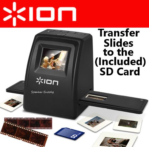 ION Film 2 SD 35mm File and Slide Scanner Transfer Convert Negatives to