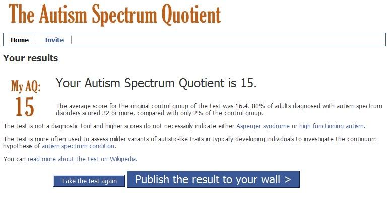 autism test