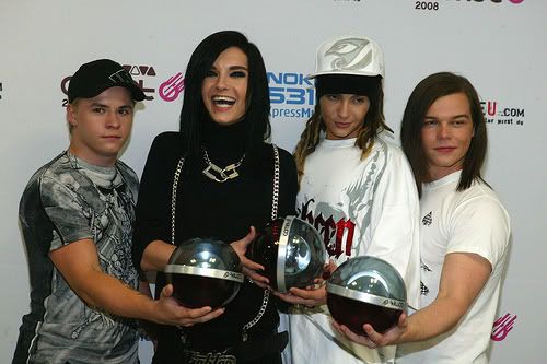 Tokio Hotel (Comet Awards 2008) Pictures, Images and Photos
