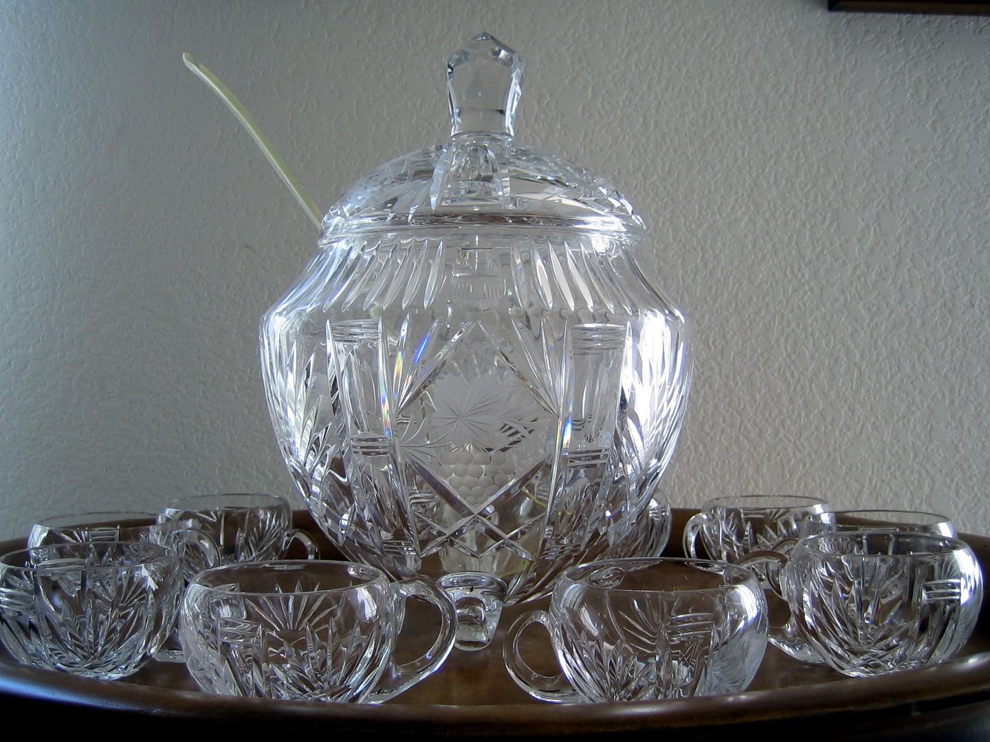 Crystal Punchbowl Set