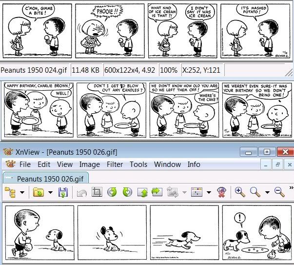 peanuts,1950,comics