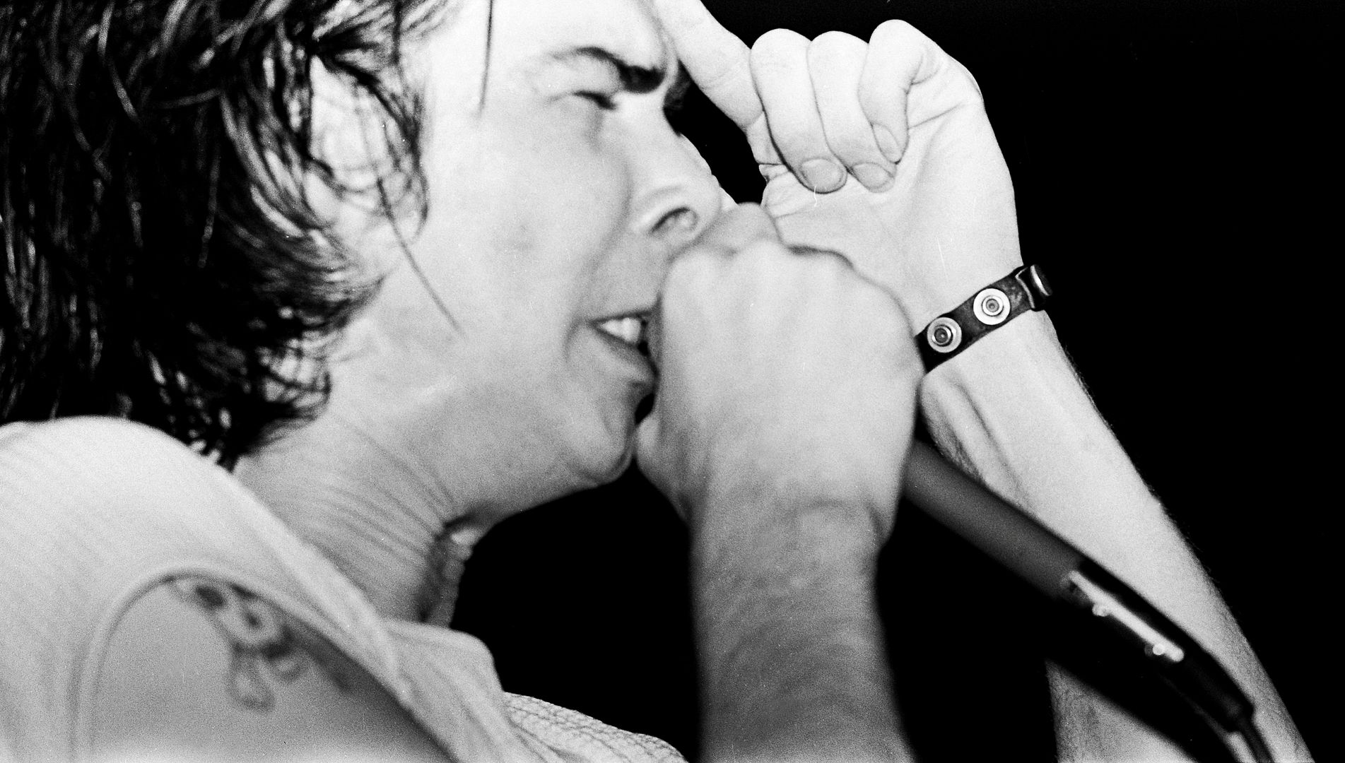 Nick Cave ( The Birthday Party, Nick Cave and the Bad Seeds ) by Ken Mierzwa for f-eleven book Nick Cave by Ken Mierzwa for f-eleven book
