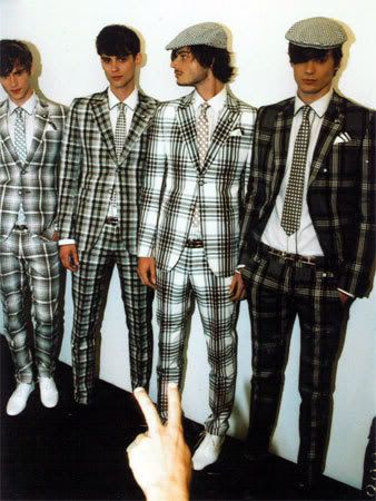 Nico and Mathais @ Gucci 07S/S backstage