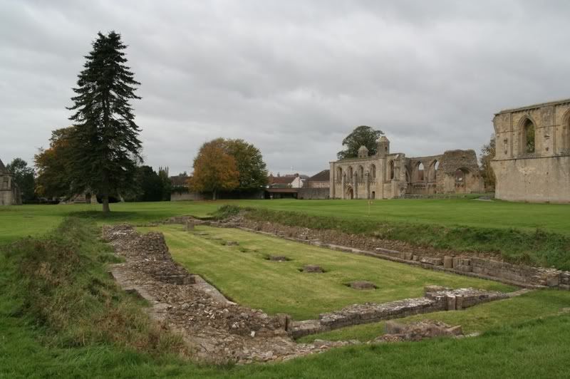 Ruins of the Monastic Buildings, In the Foreground, Refectory, Right of Centre, Lady Chapel, Far Right, Great Church