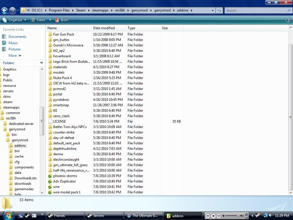 Addons Folder