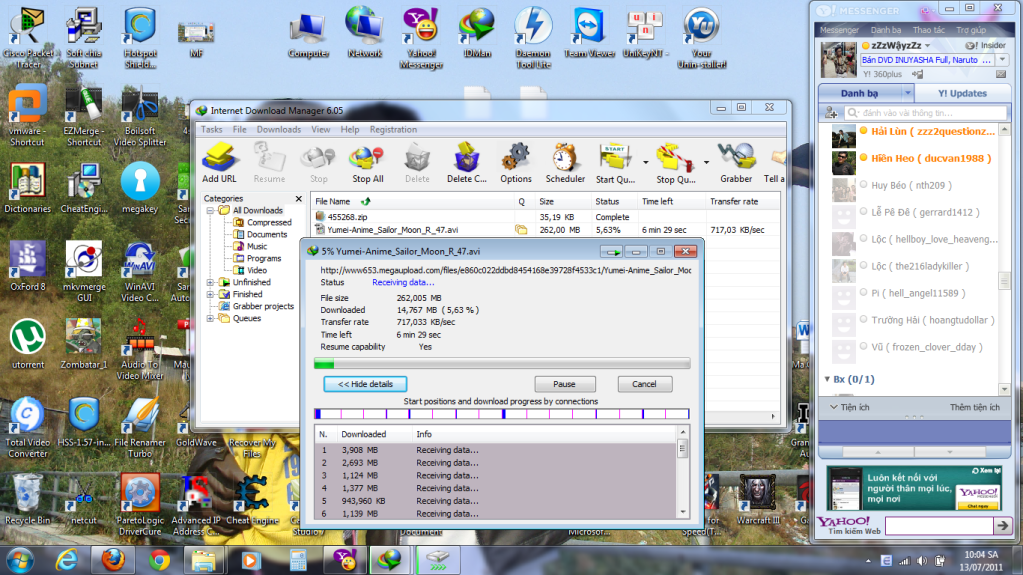 So sánh tốc độ adsl các nhà mạng - everytime-everywhere