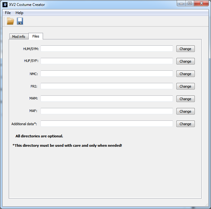 Creaing a costume with XV2 Costume Creator Anime Game Mods