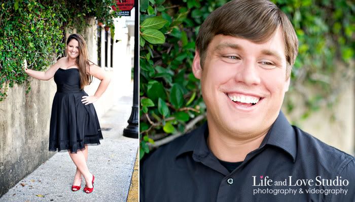 Brittany and Brian St augustine engagement session