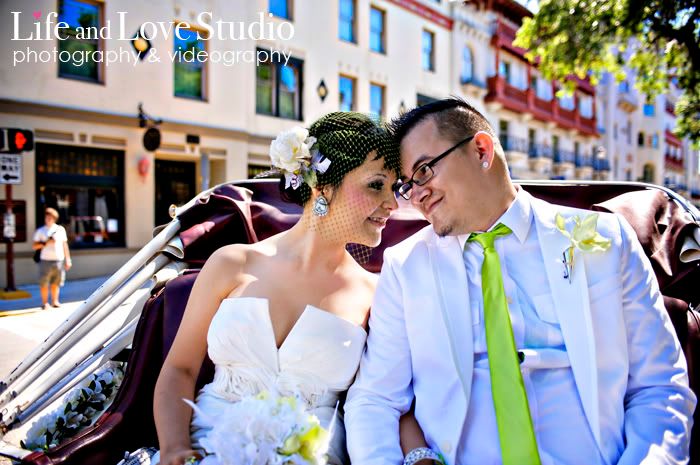 historic downtown St. Augustine wedding