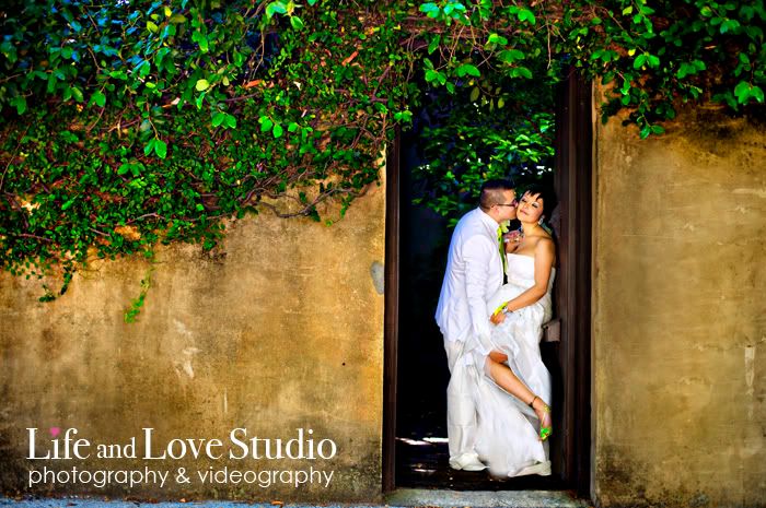 historic downtown St. Augustine wedding