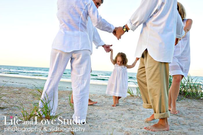 St. Augustine Family Beach Portraits