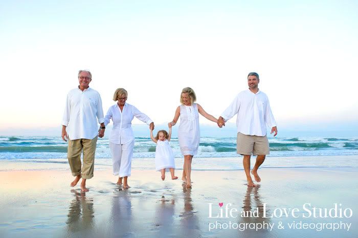 St. Augustine Family Beach Portraits