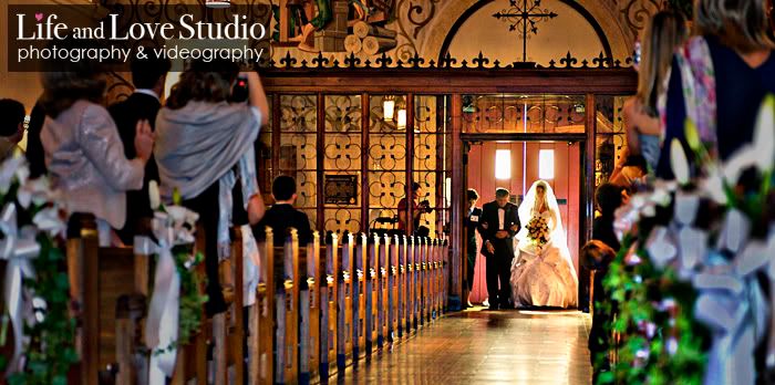 st augustine wedding cathedral basilica and casa monica