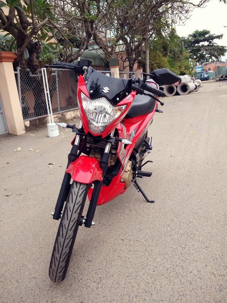 Bán Suzuki Raider 150 màu đỏ cuối 2014 , xe đẹp mới 99% - 3