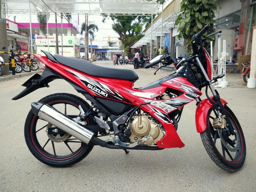 Bán Suzuki Raider 150 màu đỏ cuối 2014 , xe đẹp mới 99% - 2