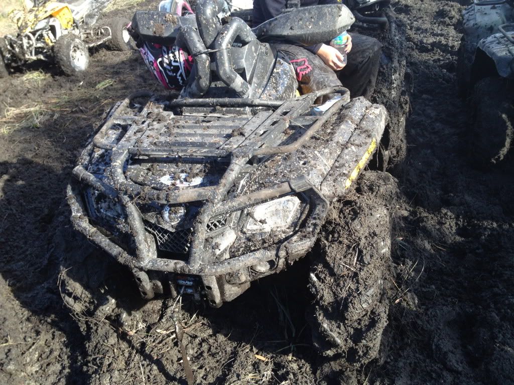 Broken axle/boot?? CanAm ATV Forum