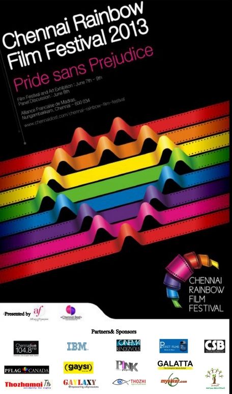 [Image] Crazy Sam's Bloginess: Chennai Rainbow Film Festival 2013