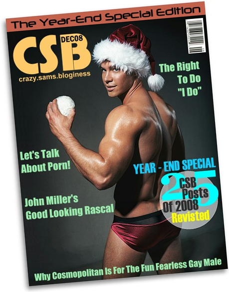 Crazy Sam's Bloginess: CSB Dec08 Mock-up Magazine Cover