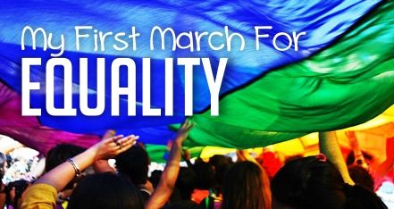 [Image] Crazy Sam's Bloginess: My First March For Equality