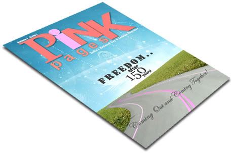 Crazy Sam's Bloginess: Pink Pages Cover