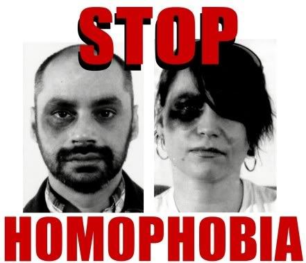 [Image] Crazy Sam's Bloginess: Stop Homophobia