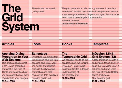 grid system blind