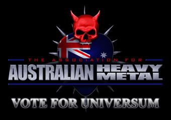 Vote for UNIVERSUM at the Australian Metal Awards