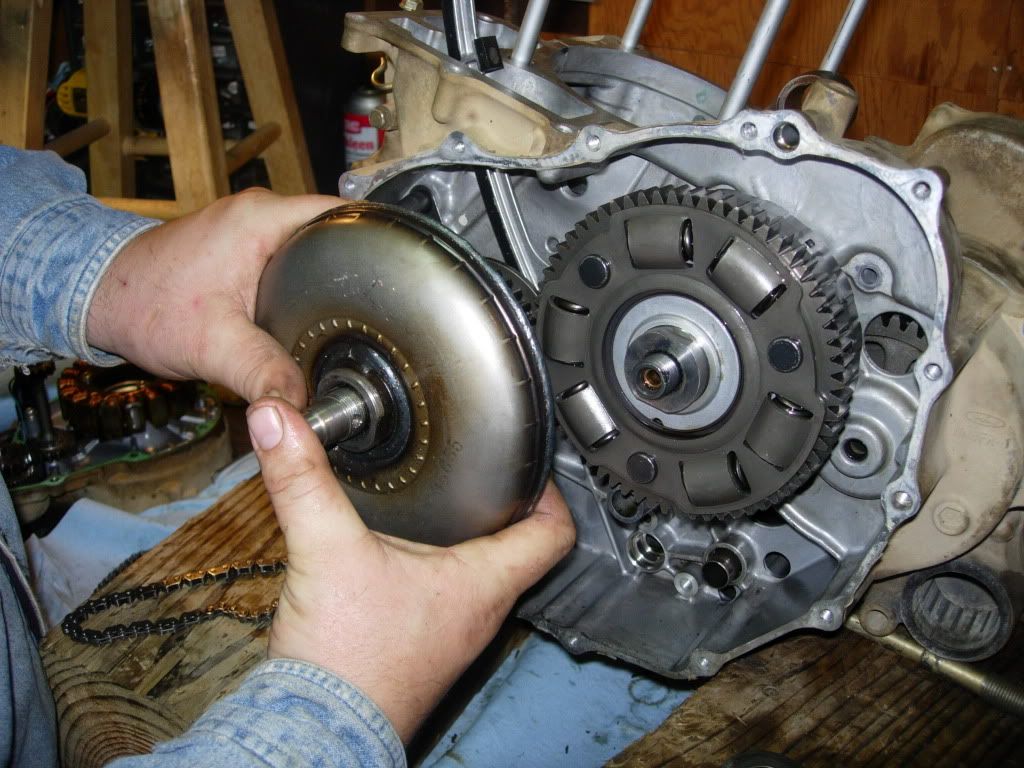 Honda rincon engine replacement