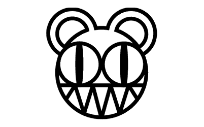 radiohead bear logo