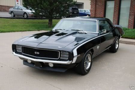 I also love the 1969 Chevy Camaro SS 350