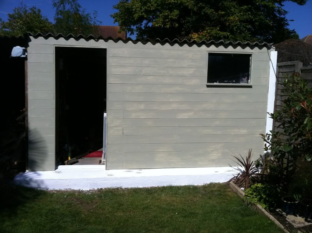 Cladding My Concrete Sectional Garage Page 1 Homes Gardens