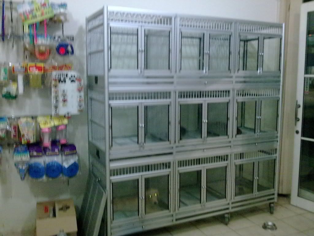 Kandang Aluminium Dan Stenlis Kandang Aluminium Bertingkat Kaca